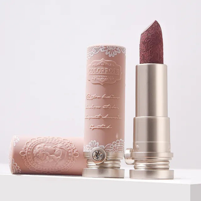 COLORROSE - Lace Embossed Western Antique Matte Lipstick