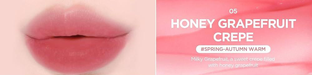lilybyred - Sweet Liar Milky Tint Mixtape Edition-#05 Honey Grapefruit Crepe