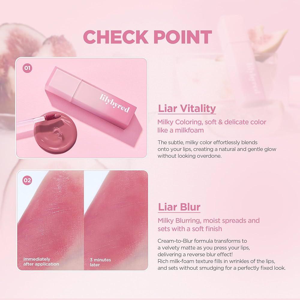 lilybyred - Sweet Liar Milky Tint Mixtape Edition-#05 Honey Grapefruit Crepe