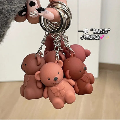 Art Value - Bear Keyring Matte Lip Mud