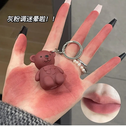 Art Value - Bear Keyring Matte Lip Mud