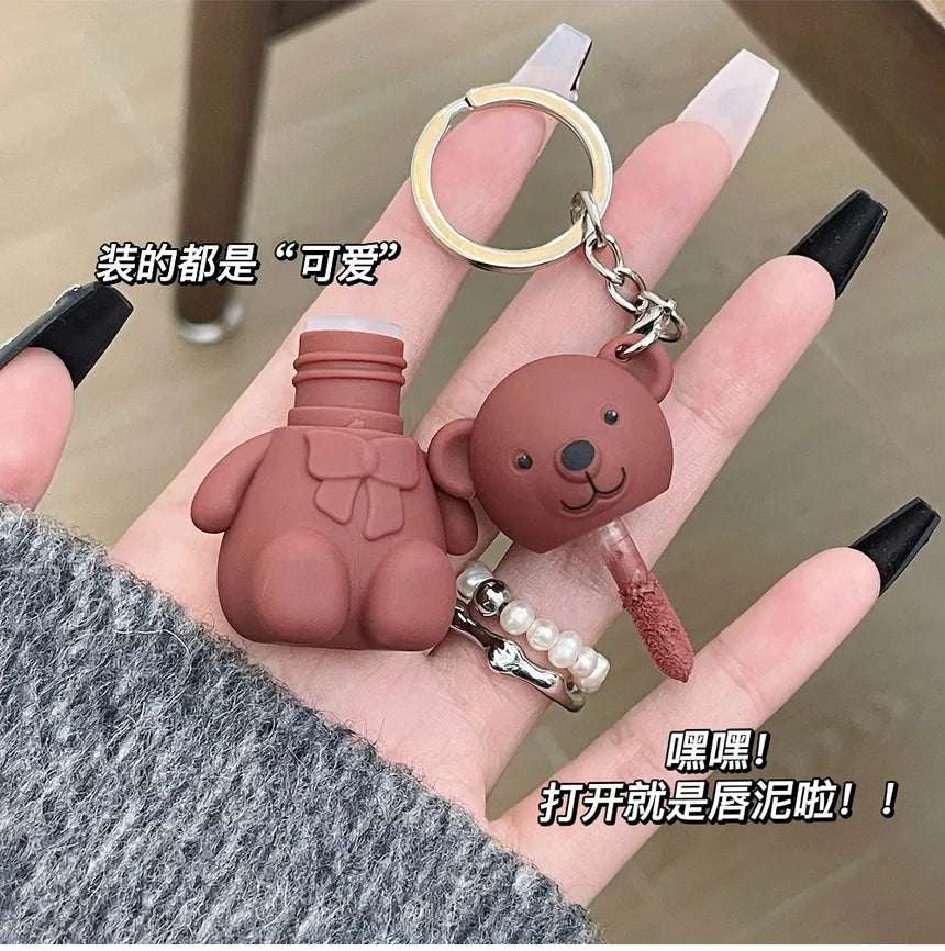 Art Value - Bear Keyring Matte Lip Mud