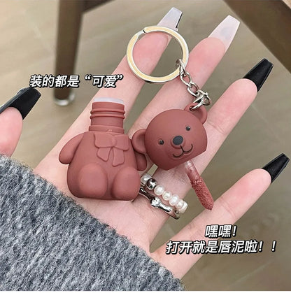 Art Value - Bear Keyring Matte Lip Mud