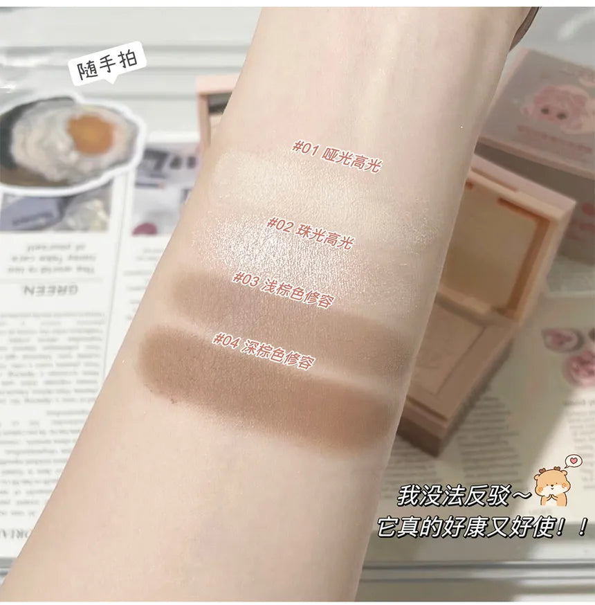 Art Value - Cartoon Embossed Highlight & Contouring Palette