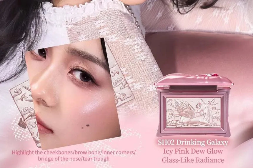 cheeryep - Pillow Gem Highlighting Powder -Shade SH02 Drinking Galaxy