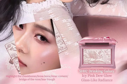 cheeryep - Pillow Gem Highlighting Powder -Shade SH02 Drinking Galaxy