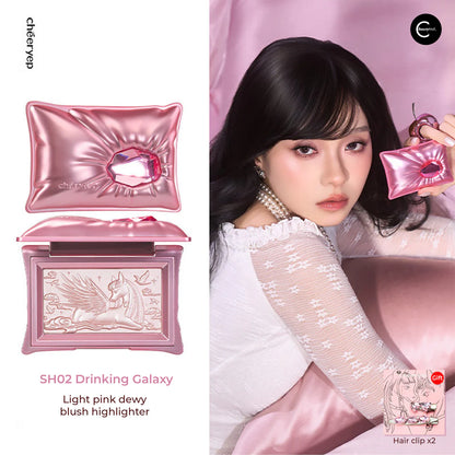 cheeryep - Pillow Gem Highlighting Powder -Shade SH02 Drinking Galaxy