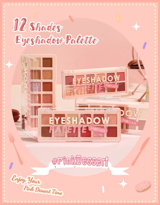 PINKFLASH - Pro Touch Eyeshadow Palette-Cherry